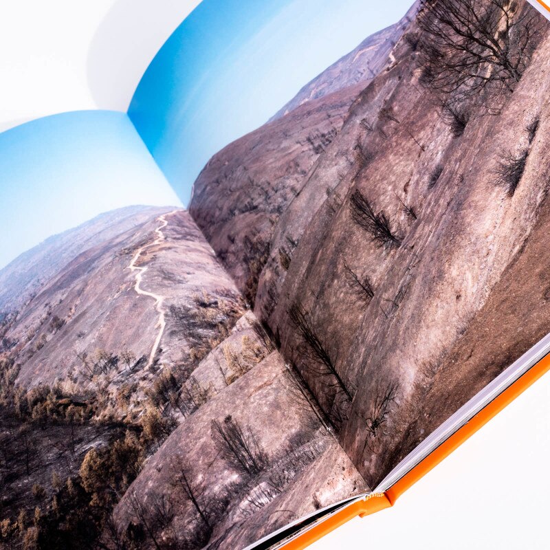 Moon Dust Book - Orange (Interior)